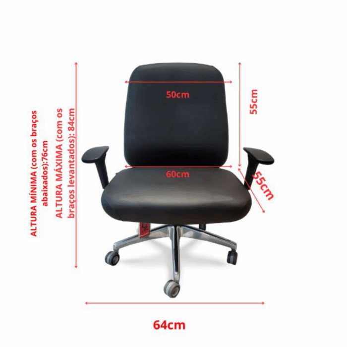Cadeira Obeso Erme Giratoria Flexform - Image 3