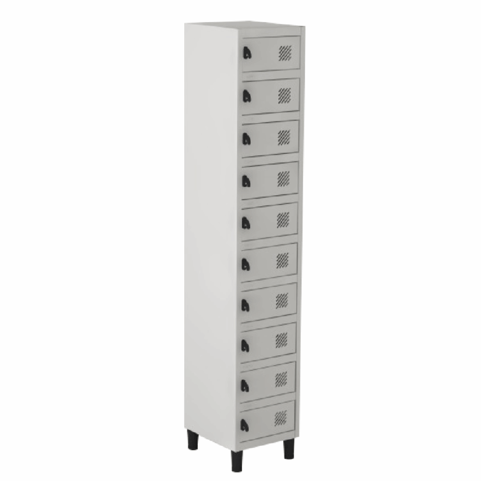 Locker em aço com 10 portas - Image 2