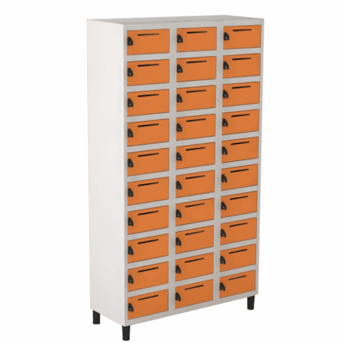 Locker em aço com 30 portas