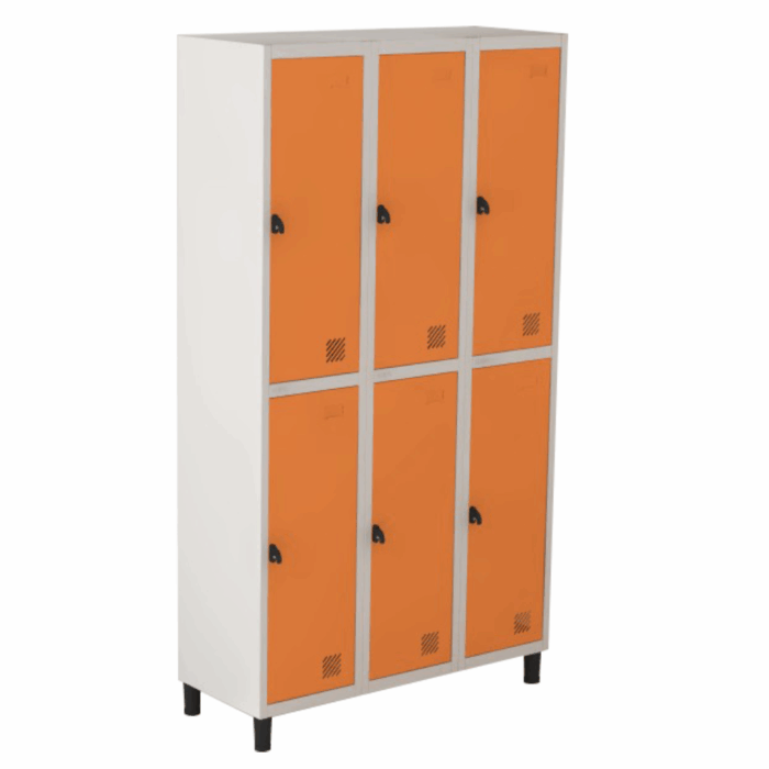 Locker em aço com 6 portas - Image 3