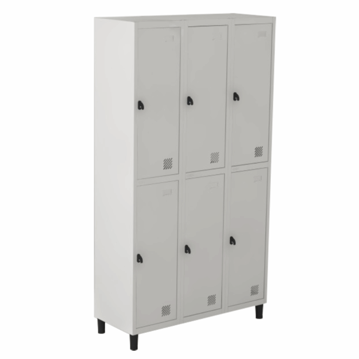Locker em aço com 6 portas - Image 4
