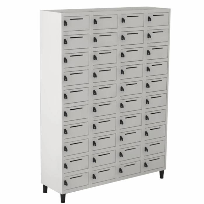 Locker em aço com 40 portas - Image 2