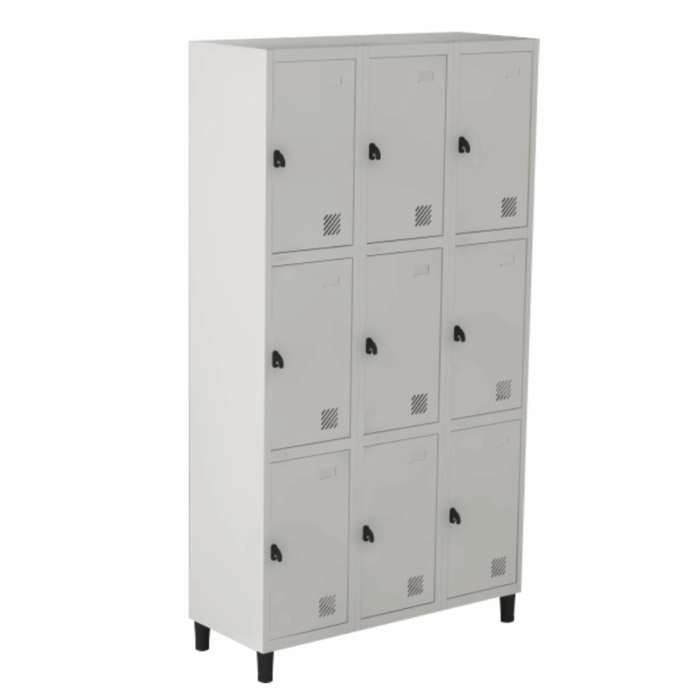 Locker em aço com 9 portas - Image 2